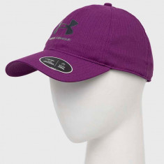 Under Armour sapca Isochill Armourvent culoarea violet, cu imprimeu