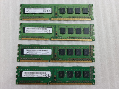 Memorie RAM desktop Micron 4GB 240Pin DIMM DDR3 MT8JTF51264AZ-1G6E1 - poze reale foto