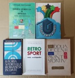 5 vol. Istoria sportului romanesc in date, Retro Sport, Stelele Universiadei, Horia Alexandrescu, Nicolae Postolache, Stefan Nobilescu etc.