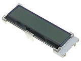 Afișaj LCD alfanumeric 16x2 gri LED COG STN, 8 pini