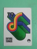 C9 30 - 1979 - Calendar de buzunar - reclama Editura Tehnica
