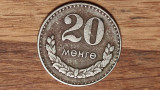 Mongolia - moneda de colectie raruta - 20 mongo / menge 1981 - frumoasa !