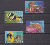 Nauru 2003 - Pești, fauna WWF, serie neuzata
