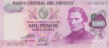 Bancnota Uruguay 1.000 Pesos (1974) - P52 UNC ( vezi descriere )