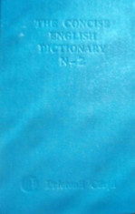 The Concise English Dictionary, N-Z foto