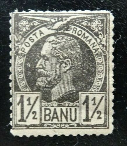 Romania LP 42a , Carol I - Vulturi hartie alba , MNH/** , Cal a II a