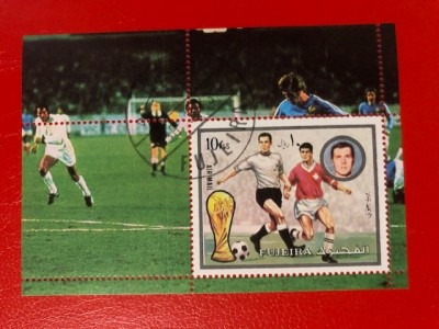 FUJEIRA, FOTBAL - COLIȚĂ ȘTAMPILATĂ foto