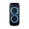 Boxa portabila V-TAC, 2 x 8 inch, 40 W, FM, USB, Aux, microfon cu fir, telecomanda inclusa, Negru