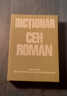 Dictionar ceh - roman Teodora Dobritoiu foto