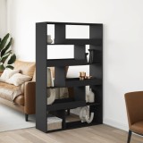 VidaXL Separator de cameră, negru, 100x33x156,5 cm, lemn prelucrat