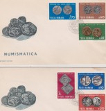 2 FDC NUMISMATICA DIFERITA