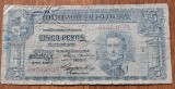 5 pesos 1939 Uruguay, uzata