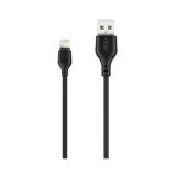 Cablu incarcare 2.1A USB-A la Lightning 2 m negru Cod: XO-NB103A