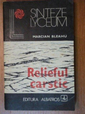 RELIEFUL CARSTIC-MARCIAN BLEAHU 1982 foto