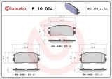 BREMBO P 10 004 PRIME LINE set placute frana,frana disc