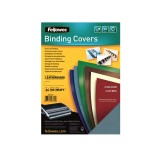 Cumpara ieftin Coperti carton Fellowes A3 250 gr imitatie piele negru 100/top