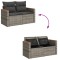 Patio Sofa Set 9-Locuri Grey - 15