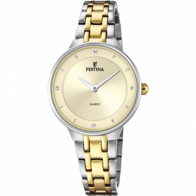Ceas Dama, Festina, Mademoiselle cu Cristale F20625/2 - Marime universala foto
