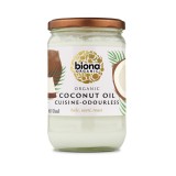 Ulei de Cocos Dezodorizat Bio 610ml Biona pentru Gatit, Gust Neutru, Ecologic
