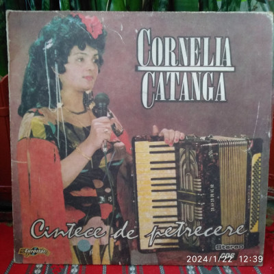 -Y- CORNELIA CATANGA - CANTECE DE PETRECERE ( STARE VG + ) DISC VINIL LP foto