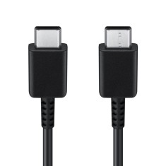 Cablu Date si Incarcare USB Type-C la USB Type-C Samsung EP-DA705, 3A, 1 m, Negru EP-DA705BBEGWW