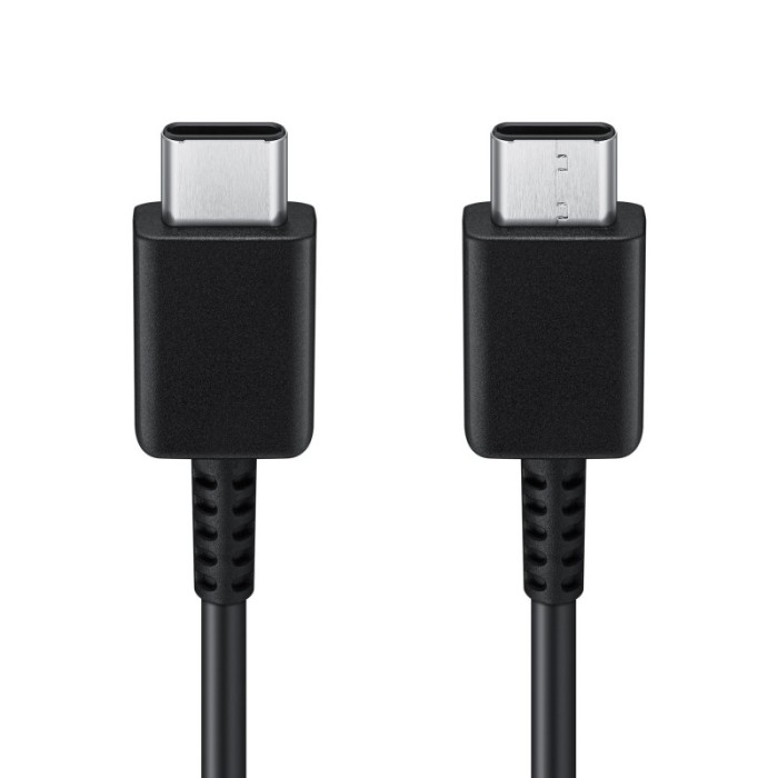 Cablu Date si Incarcare USB Type-C la USB Type-C Samsung EP-DA705, 3A, 1 m, Negru EP-DA705BBEGWW