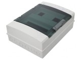 Carcasă pentru aparatură modulară IP65 gri deschis 24