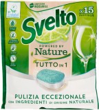 Detergent pastile pentru masina de spalat vase ,15 spalari, SVELTO