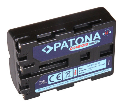 Acumulator Patona Comfort NP-FM500H 1600mAh replace Sony - 1263 foto