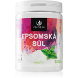 Allnature Epsom salt Mint saruri de baie 1000 g