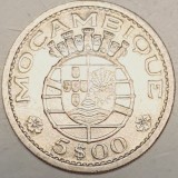 807 Mozambic 5 Escudos 1960 km 84 argint, Africa