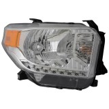 Far TOYOTA TUNDRA, 05.2013-2016, partea dreapta, fara day running lumini; Type= USA; HB2+PY27/7W+W5W; manual; halogen,