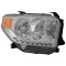 Far TOYOTA TUNDRA, 05.2013-2016, partea dreapta, fara day running lumini; Type= USA; HB2+PY27/7W+W5W; manual; halogen,