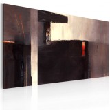 Cumpara ieftin Tablou pictat manual - An underground passage 120x60 cm