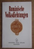 Alfred Margul Sperber - Rumanische Volksdichtungen