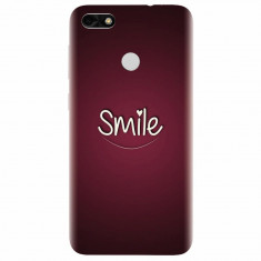 Husa silicon pentru Huawei Y6 Pro 2017, Smile Love