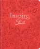 Inspire Faith Bible Nlt, Filament Enabled Edition (Hardcover Leatherlike, Coral Blooms): The Bible for Coloring &amp; Creative Journaling