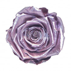 Trandafiri Criogenati XL METALLIC OLD PINK (Ø6-6,5cm, set 6 buc)