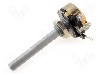 Potentiometru axial, linear, 25&amp;Omega;, 4W, AB Elektronik - 3104602802 foto