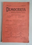 DEMOCRATIA , REVISTA CERCULUI DE STUDII AL PARTIDULUI NATIONAL - LIBERAL - ANUL IV - NO.6