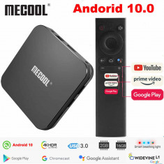 Mini Pc smart tv box Mecool KM9 Pro Delux, Android 10, 2/16GB,Certificat Google foto