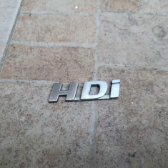 Emblemă HDI portbagaj Peugeot 206