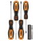 Set surubelnite cu adaptor si biti Neo Tools 04-196 HardWork ToolsRange