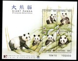 GUYANA 1996, Fauna, Panda, serie neuzata, MNH