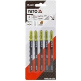 Yato YT-3402 - Set panze fierastrau pendular tija cu un prag de prindere (T) 100 mm lemn taiere dreapta fina 5 bucati