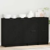 Bufet Stejar Negru 180 x 30 x 70 cm Lemn compozit