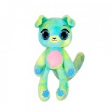 Jucarie mini de plus parfumata, Bubble Pops, S1, Blueberry Bounce Puppy, 23 cm