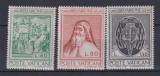 VATICAN 1972 ARTA MI. 610-612 MNH, Nestampilat