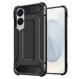 Husa Samsung Galaxy S25 Edge Techsuit Hybrid Armor, negru