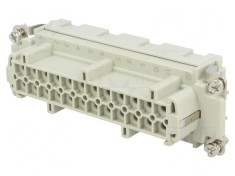 Conector HDC Inserturi Contact Mamă 24 PIN 16A